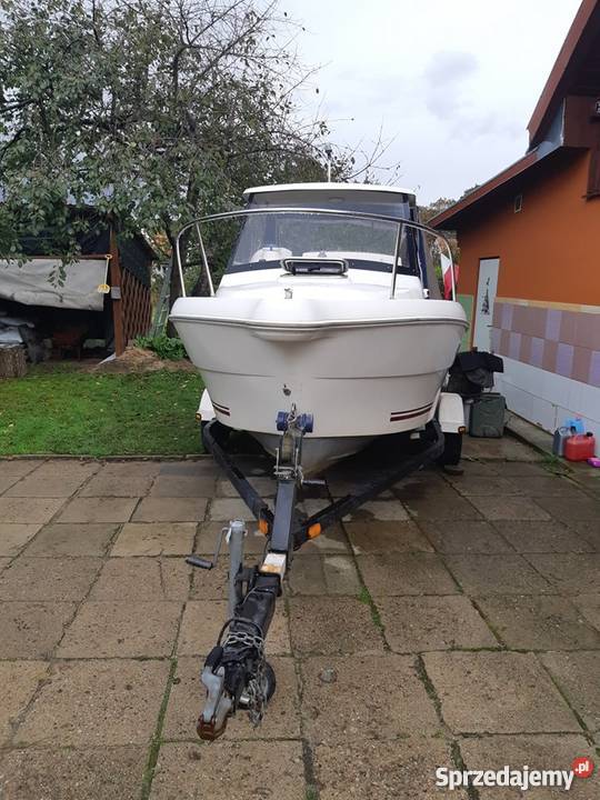 Łódź motorowa Cortina 480 z silnikiem i Braniewo sprzedam
