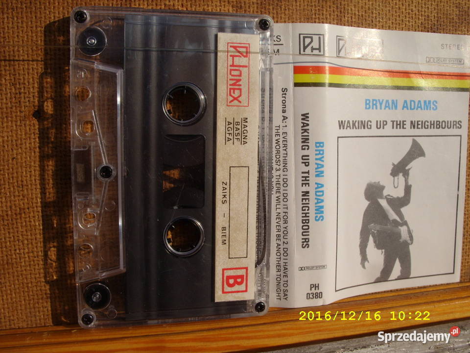 POP CD BRYAN ADAMS4 kasety
