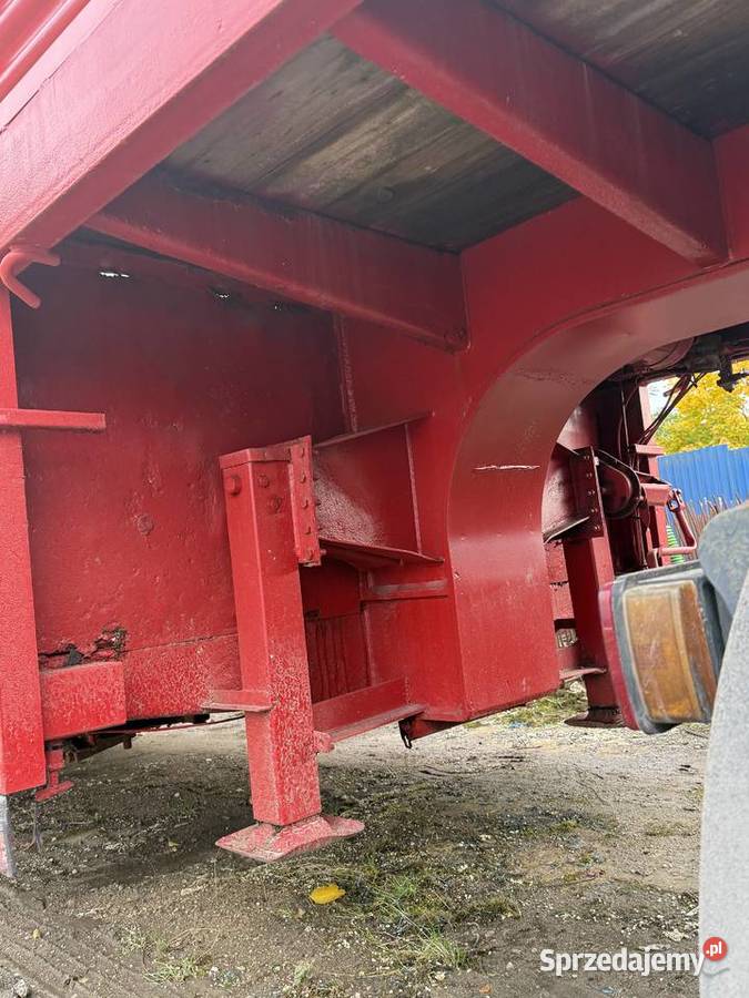 naczepa niskopodwoziowa nisko podwozie Złoczew