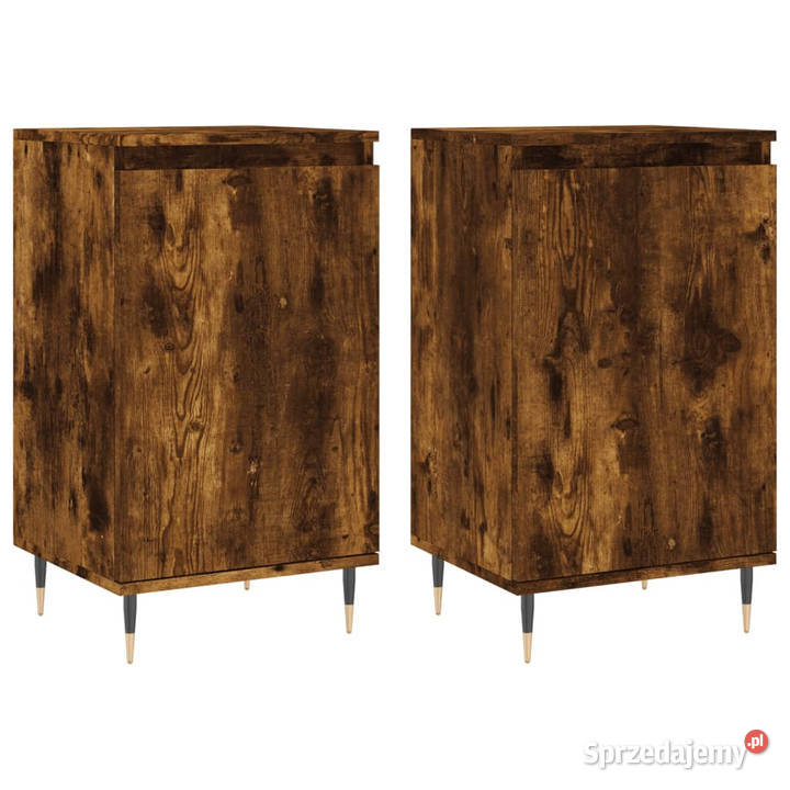 Szafki 2 przydymiony dąb 40x35x70 WM831047 Warszawa sprzedam