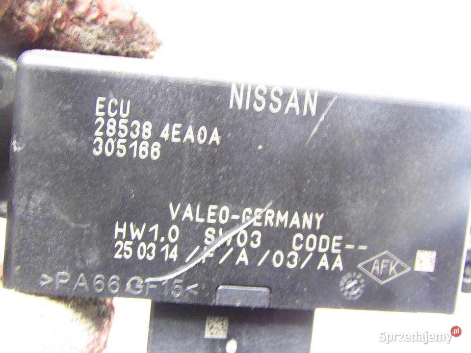 MODUŁ STEROWNIK 12 DIGT NISSAN QASHQAI J11 28538