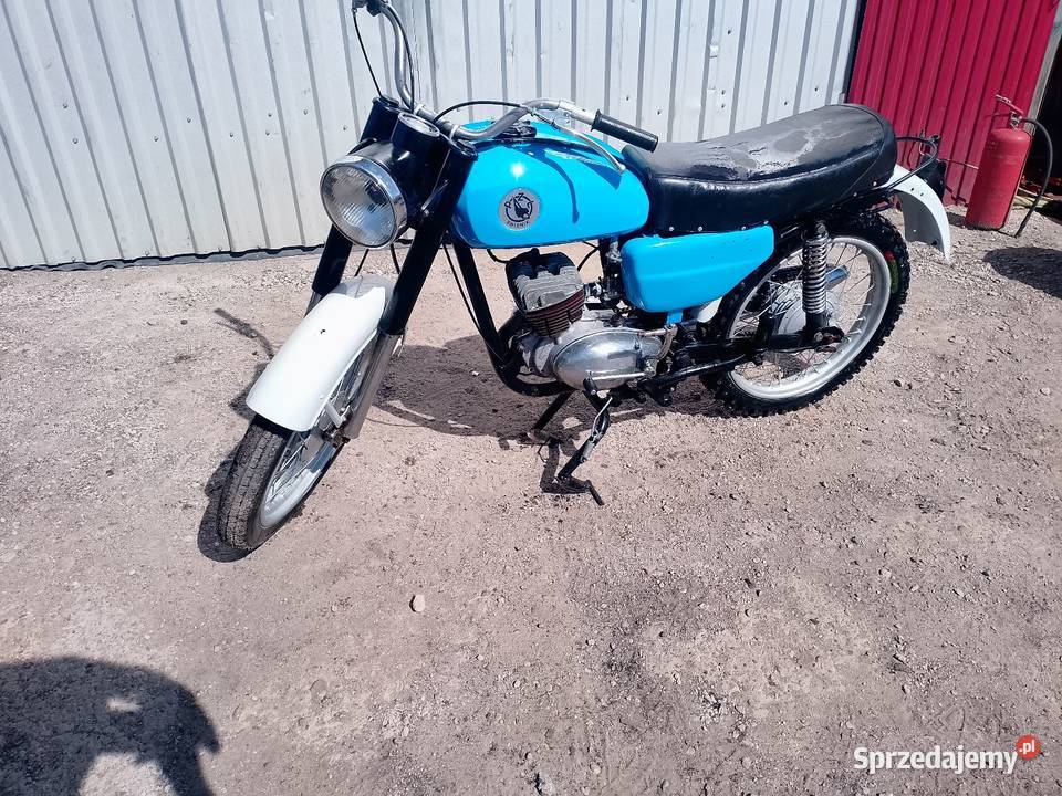 WSK 125 PRL motocykl simson nieuszkodzony Listomie