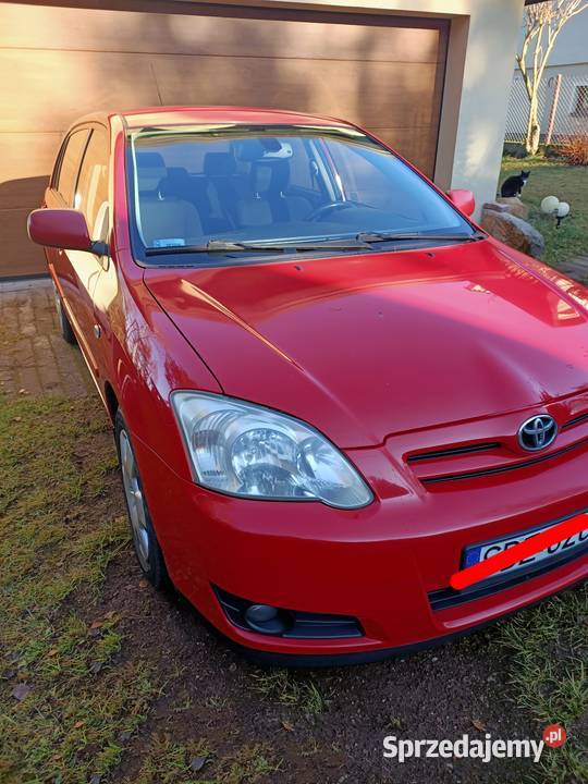 Toyota Corolla 16 VVTI 110 pierwsza rejestracja komputer pokładowy Tuliszów