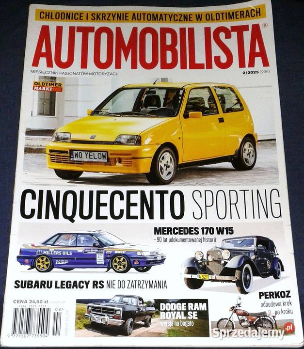 Automobilista 02 2025 296 Cinquecento sporting