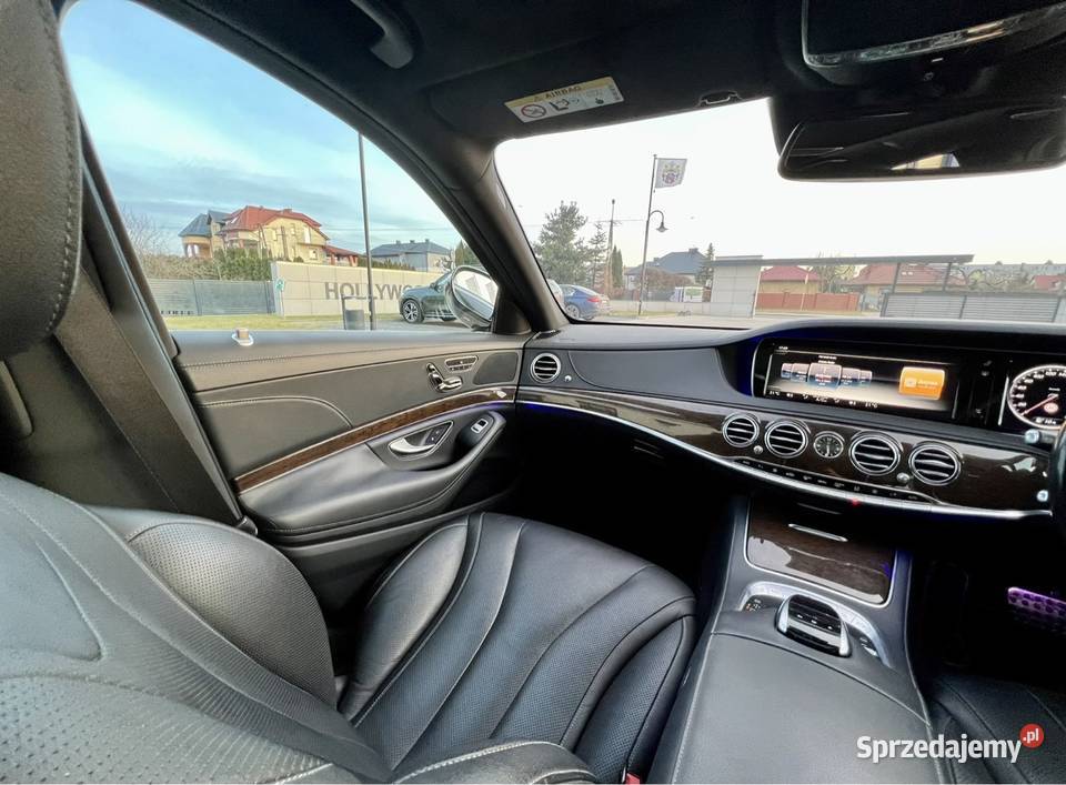 Mercedes w222 S350 Long Panorama Kamera Dociągi immobilizer Klasa S