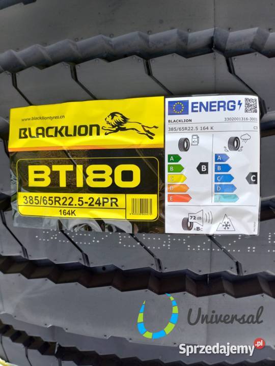 OPONY 38565 R225 BLACK LION BT180 MS 3PMSF 164K pomorskie