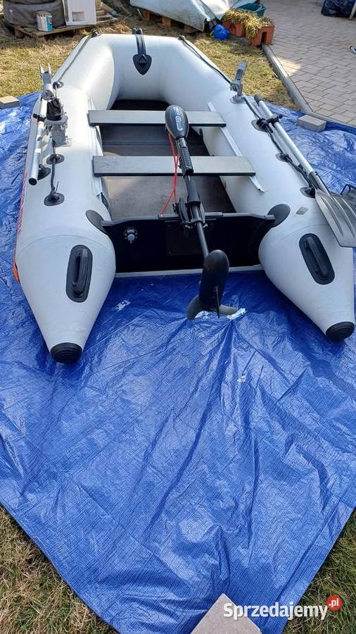 Ponton Kolibri 300 silnik osprzęt sonar uchwyty Gdynia sprzedam