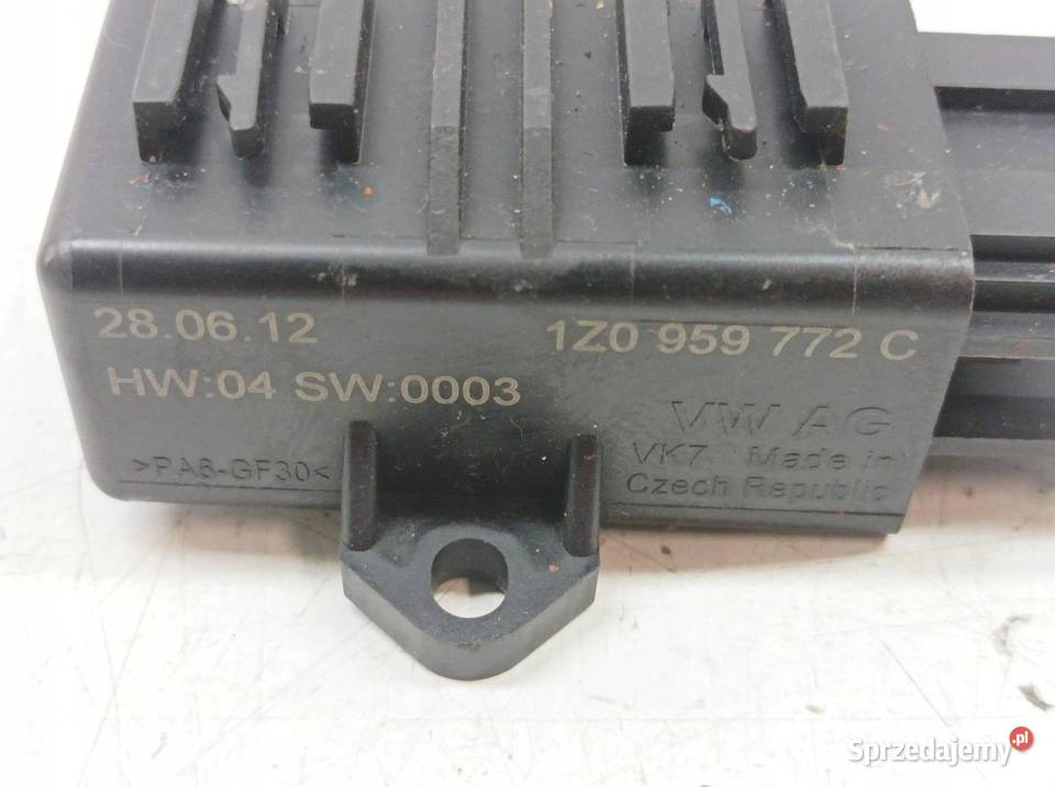 MODUŁ PODGRZEWANIA FOTELA 1Z0959772C Skoda osobowe świętokrzyskie