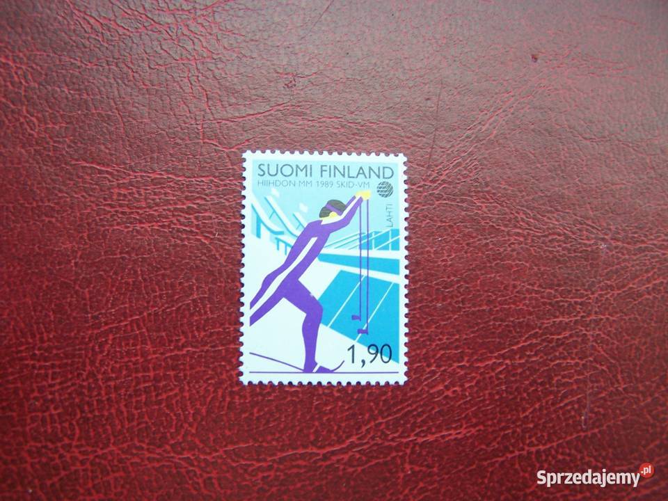 Finlandia 1989 MNH Mi 1070 Sport Narciarstwo