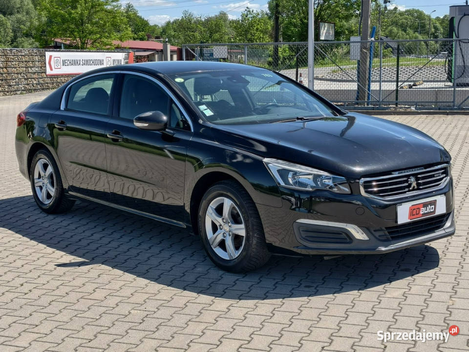 Peugeot 508 16 bluehdi 120 euro 6 climatronic czarny Kęty