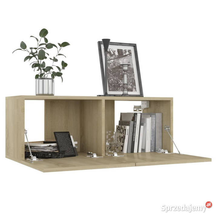 Szafka pod TV dąb sonoma 80x30x30 materiał mazowieckie Warszawa