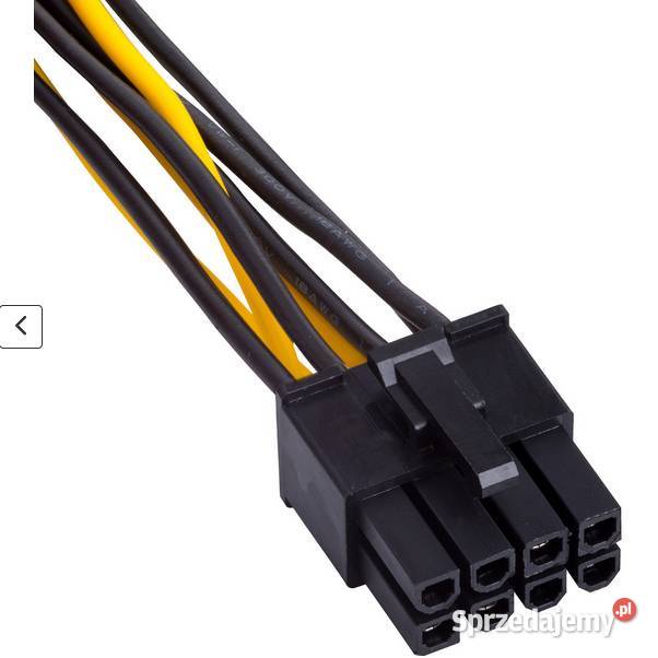 Kabel Zasilający do Karty Graficznej 8pin Szczecin