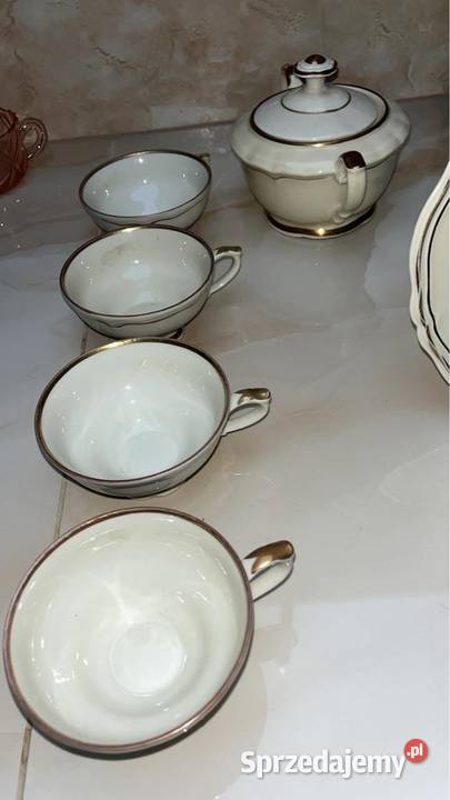 Serwis na 9 osób Hackefors Szwecja Ręcznie Gdańsk