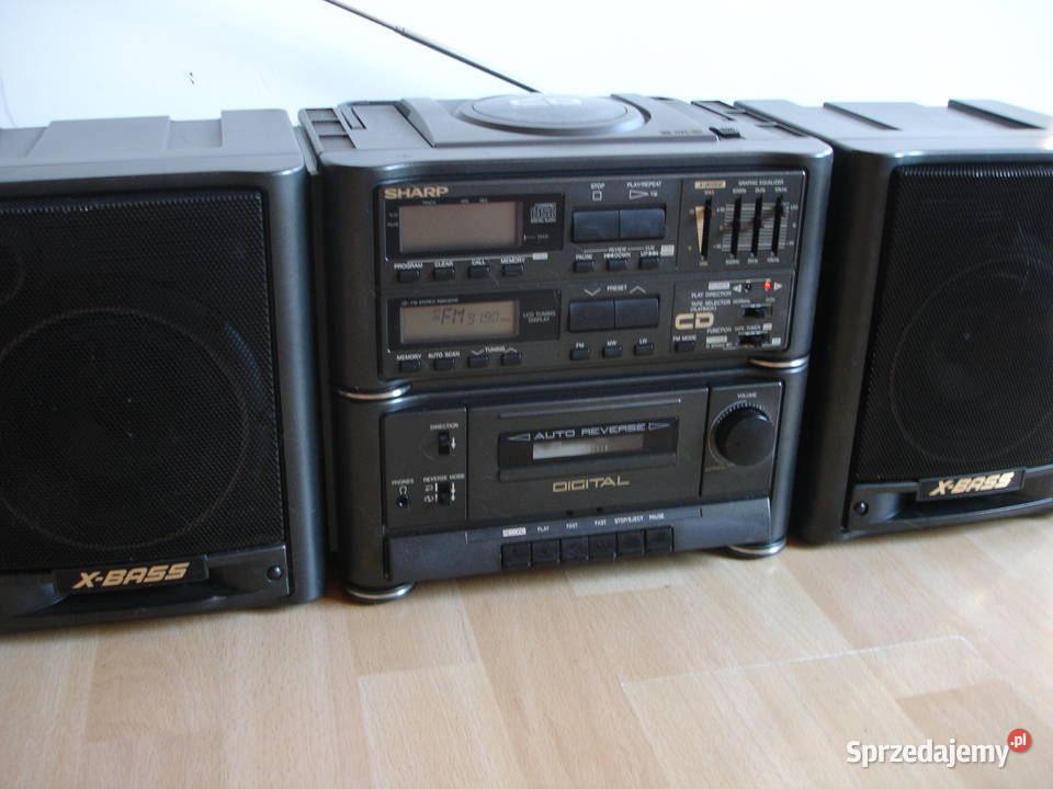 Radiomagnetofon SHARP GXCD63H Zielona Góra sprzedam