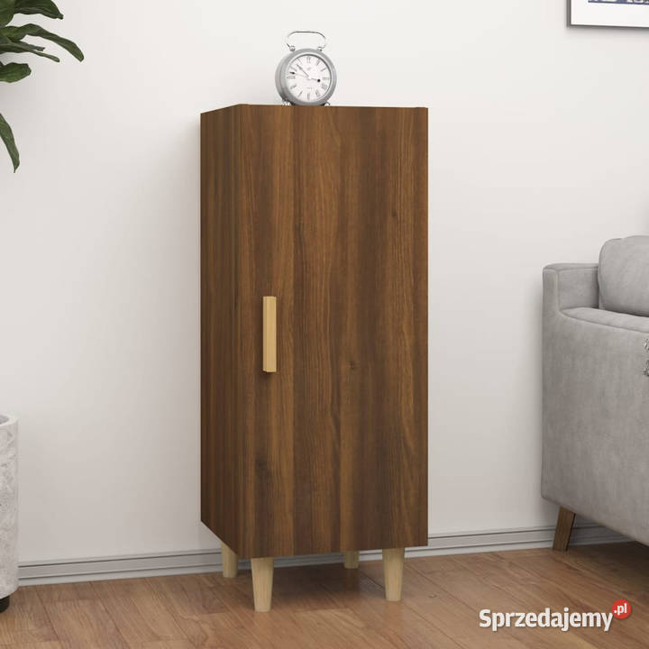 Szafka brązowy dąb 345x34x90 materiał