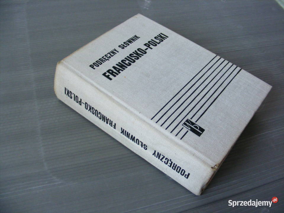 Podręczny słownik polsko francuski francusko Kultura i Rozrywka Oborniki Śląskie sprzedam