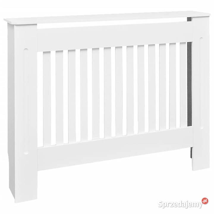 Biała osłona na kaloryfer płyta MDF 112 WM242189