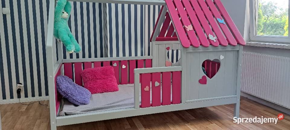 Drewniane łóżeczko łóżko dzieci 90x190 RATY 99cm kujawsko-pomorskie Włocławek