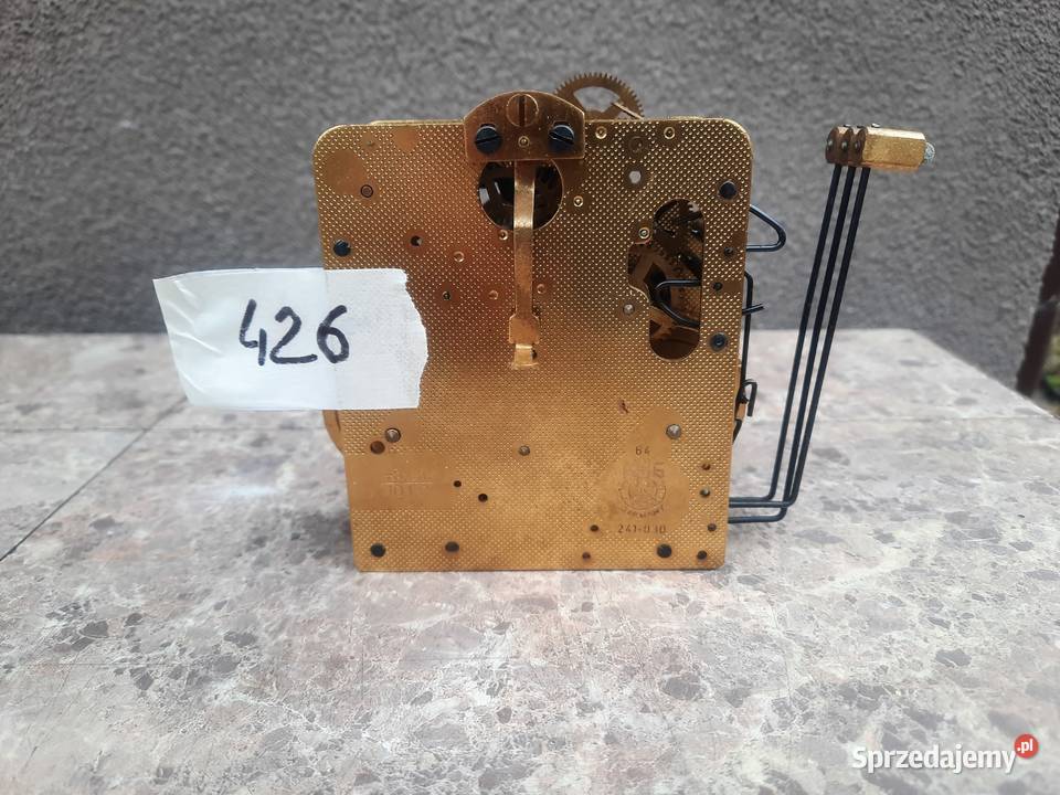 426 Mechanizm starego zegara łańcuchowy wagowy Tczew