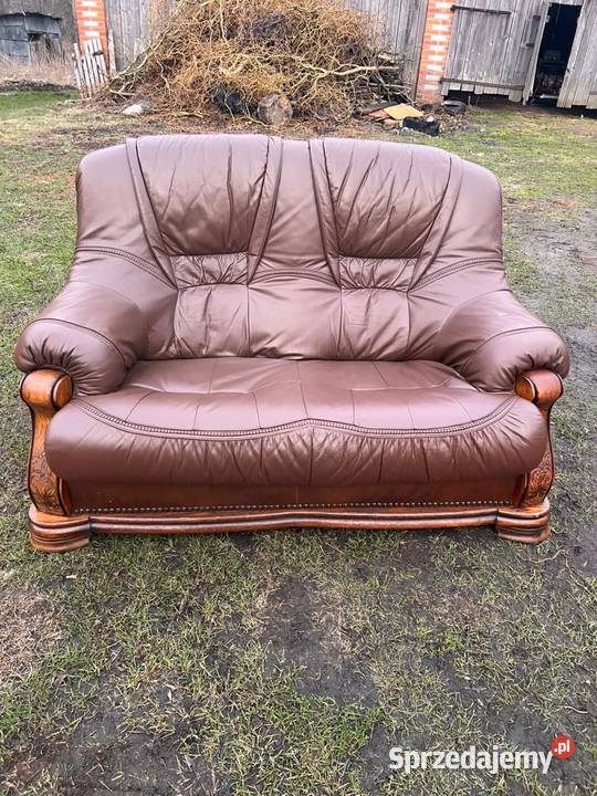 Kanapa skórzana 2 osobowa Tomaszów Lubelski