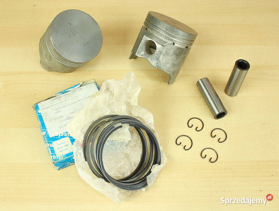 Zestaw naprawczy 650 Tłoki 3szlif 776 WSK Poznań