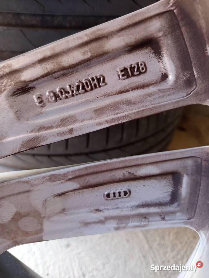 Alufelgi Audi 20 5x112 Volkswagen Seat opony aluminiowe Motoryzacja Róża