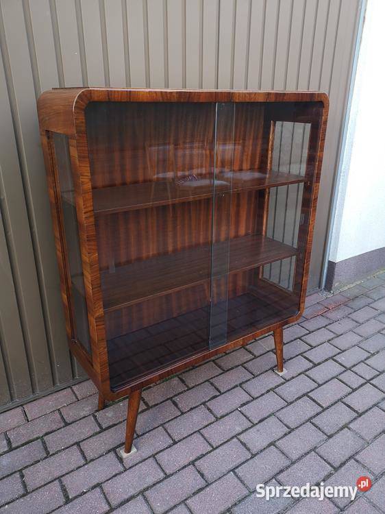 Witryna Biblioteka Serwantka ARTDECO Orzech Swarzędz