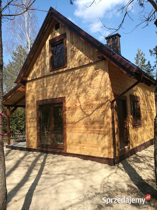 Domek na działkę całoroczny 35m2 NA ZGŁOSZENIE Rytel