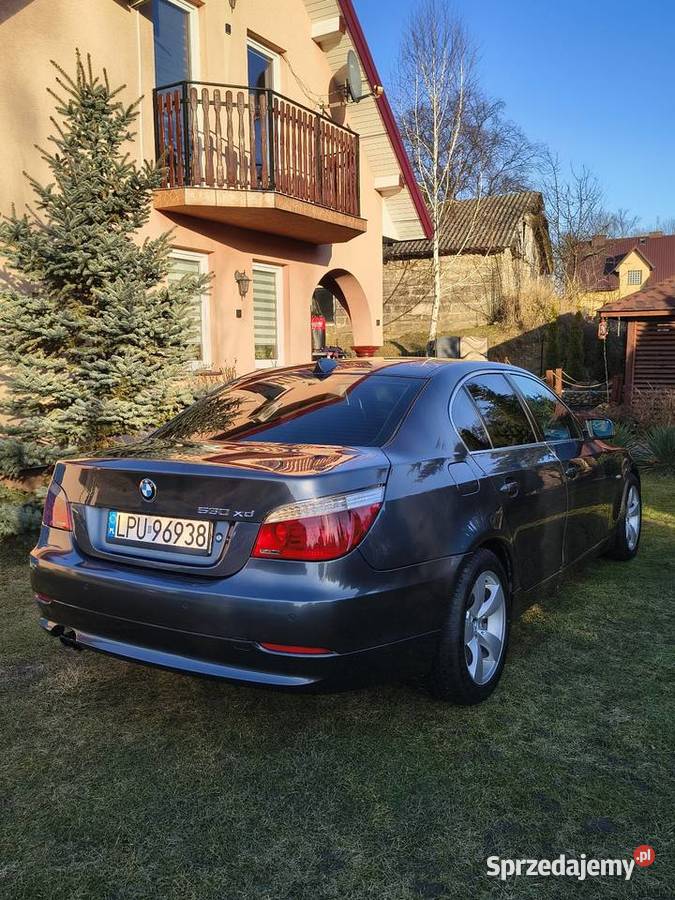 Bmw e60 530xd lci Salon Polska Sedan / Limuzyna