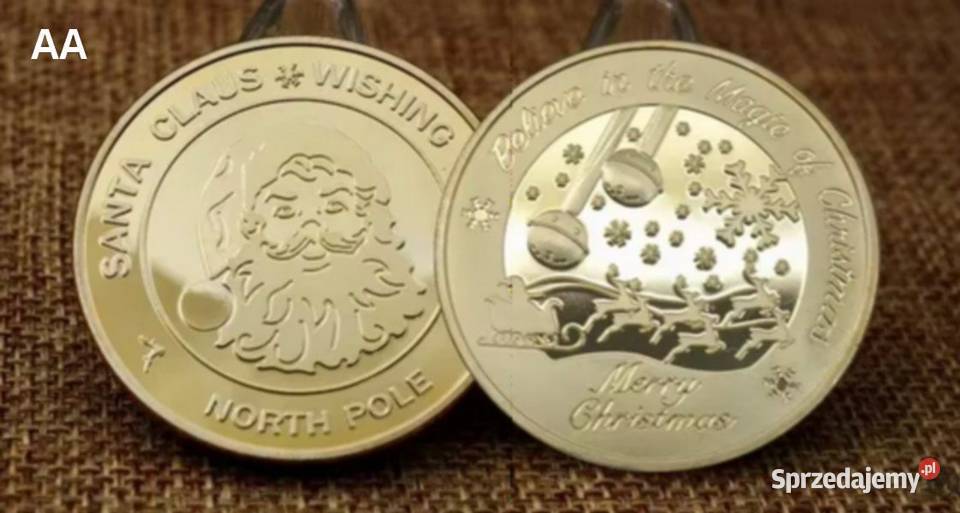 Monety pamiątkowe repliki w kolorze złotym 10 Głuchołazy