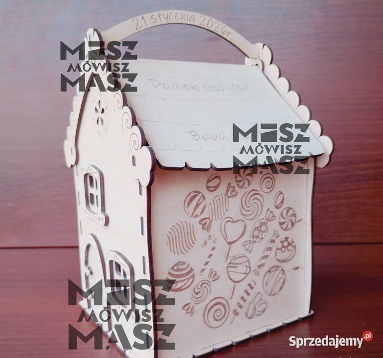 Domek słodyczy Babci Dziadka na dzień dziadów Racot