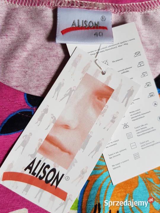 2 SZTUKI Alison bluzka koszulka top damska nowa Kwiatki Moda i Styl świętokrzyskie Kielce