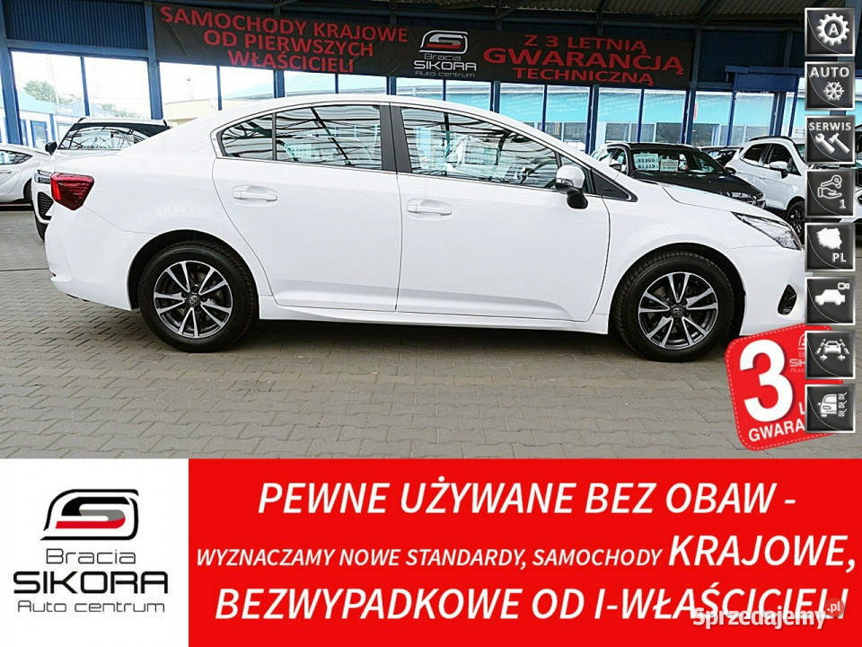 Toyota Avensis AUTOMAT 20 BENZYNA 152 LedKamera tempomat Mysłowice