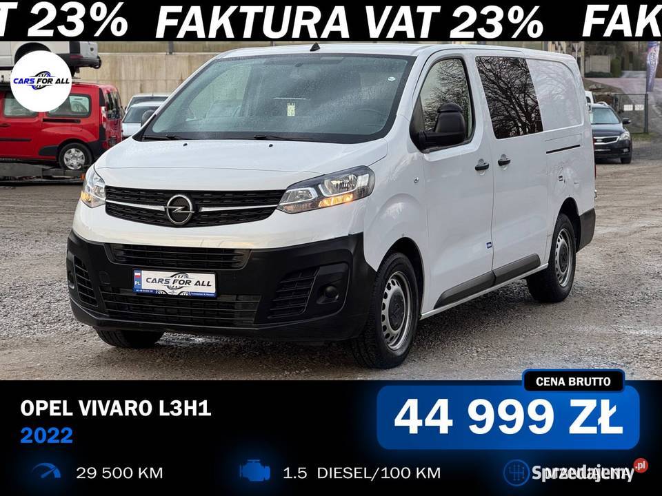 Opel Vivaro 2020 15 Turbo 75kW Comfort L3H1