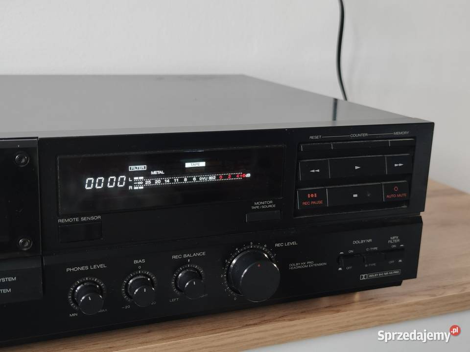 Akai GX65 flagowy odtwarzacz kaset deck Świdwin