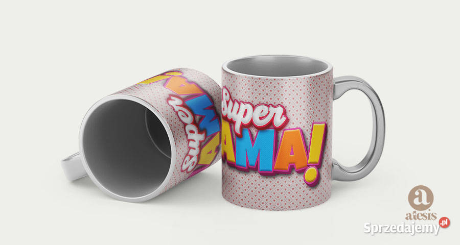 Foto kubek dzień matki szablon Super mamusia Kraków