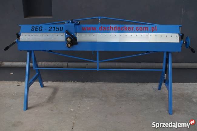 Zaginarka segmentowa 610 mm 3150 mm Dachdecker dolnośląskie Wrocław sprzedam