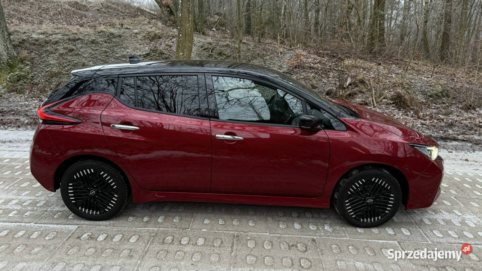 Nissan Leaf wersja bateria 62kWh 25 tyskm moc 217KM Gdańsk
