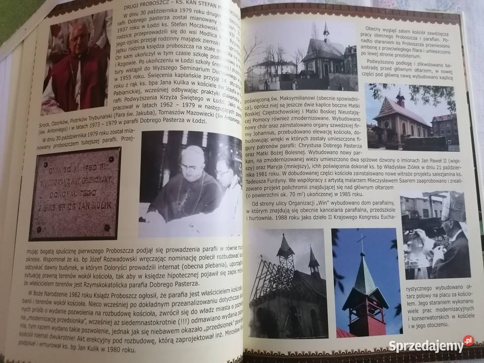 Książka pasterz na łódzkich BałutachAlbum twarda łódzkie