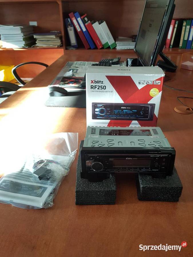 Radio samochodowe Xblitz RF250 BT AUX Sulechów
