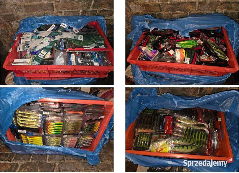 Syndyk sprzeda pakiet akcesoriów wędkarskich zachodniopomorskie Szczecin