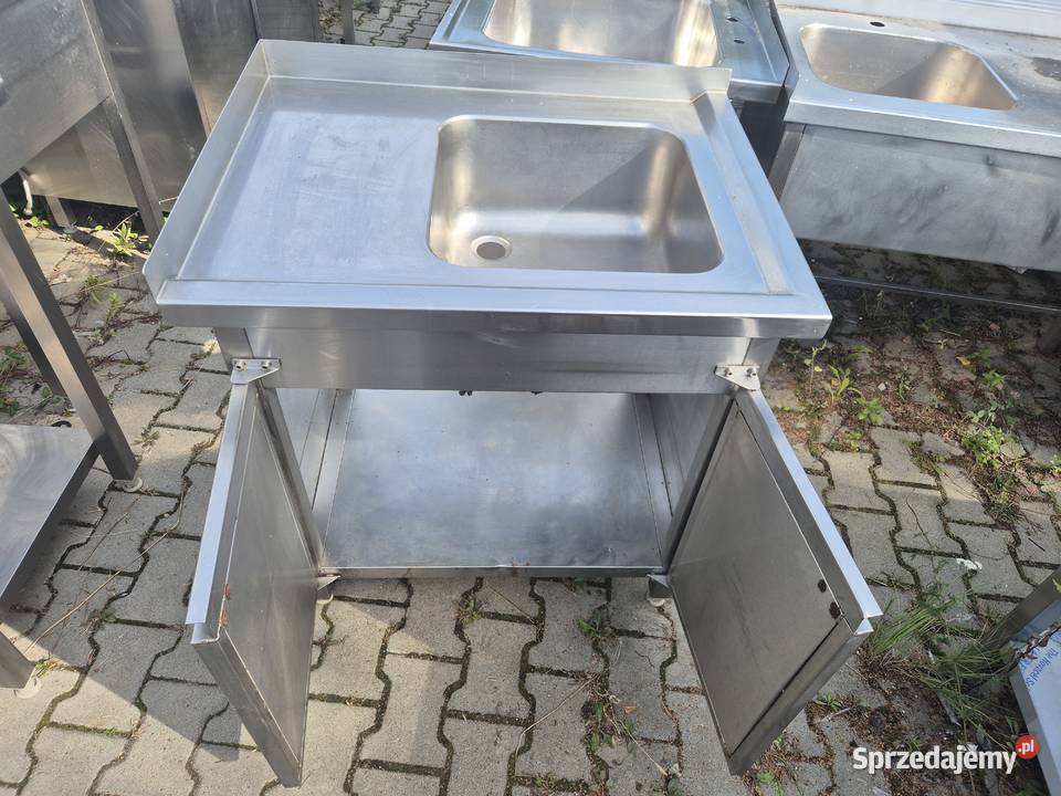 Zlew 1 Komorowy Gastronomiczny Z Szafką Z Ostrów Wielkopolski