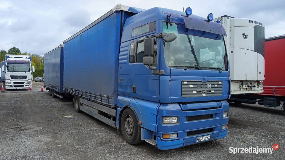 MAN TGA 18390 euro 4 LowDeck Jumbo elektryczne szyby Kraków sprzedam