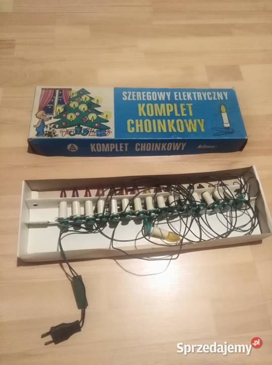 Lampki Choinkowe PRL Wałbrzych