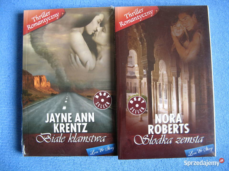 Thriller Romantyczny komplet 10 książekNowe miękka Kultura i Rozrywka wielkopolskie Poznań
