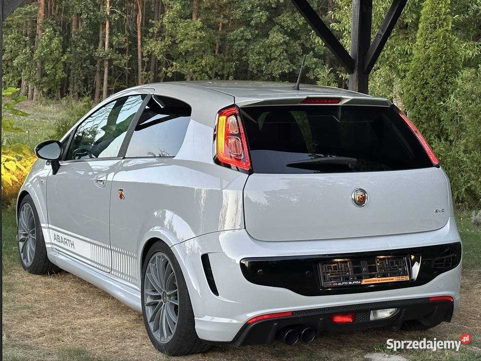 Abarth Punto Evo szary piękny Włoch Punto Evo lubelskie
