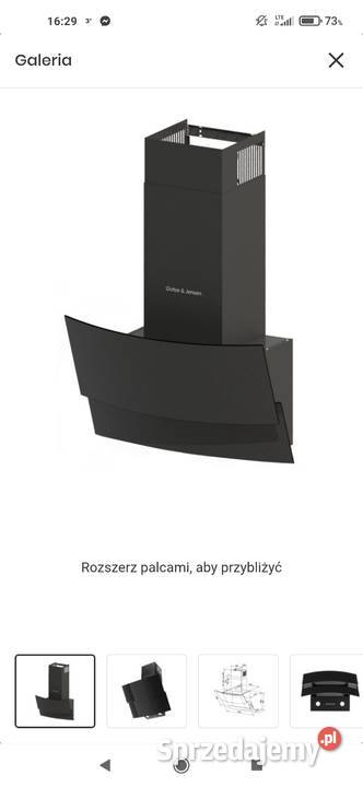 Okap GTZE JENSEN VH260 kominowy