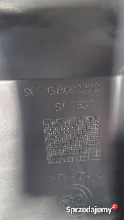 Fiat Ducato IV 2014 narożnik zderzaka przedniego kujawsko-pomorskie