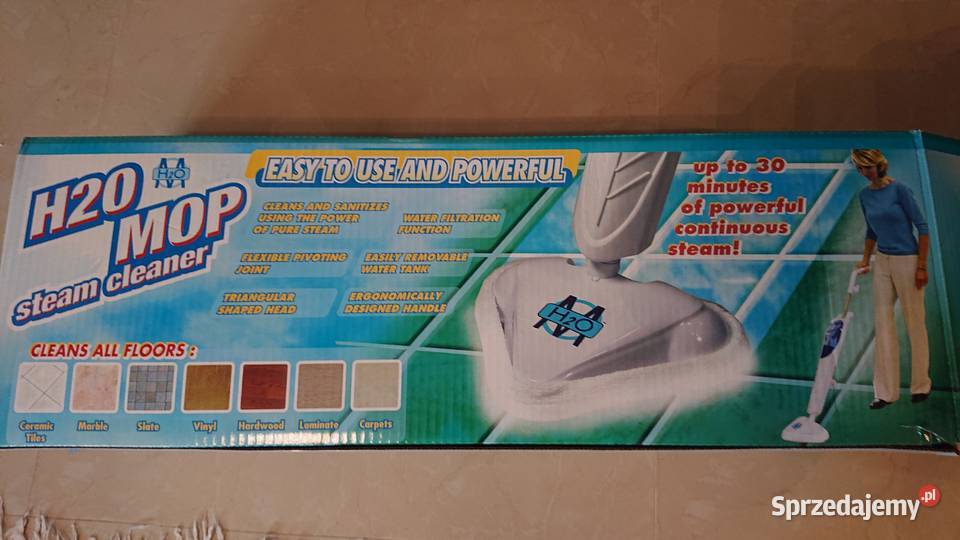Mop Parowy Elektryczny H2O MOP STEAM CLEANER pomorskie Władysławowo sprzedam