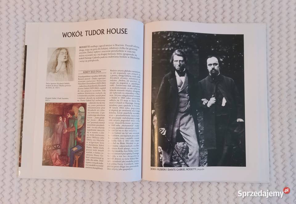 Dante Gabriel Rossetti Kolekcja Sławnych Malarzy Poradniki, albumy i reportaże Kraków